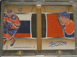 UPPER DECK McDAVID ULTIMATE ROOKIE BOOKLET